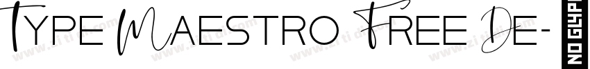Type Maestro Free De字体转换
